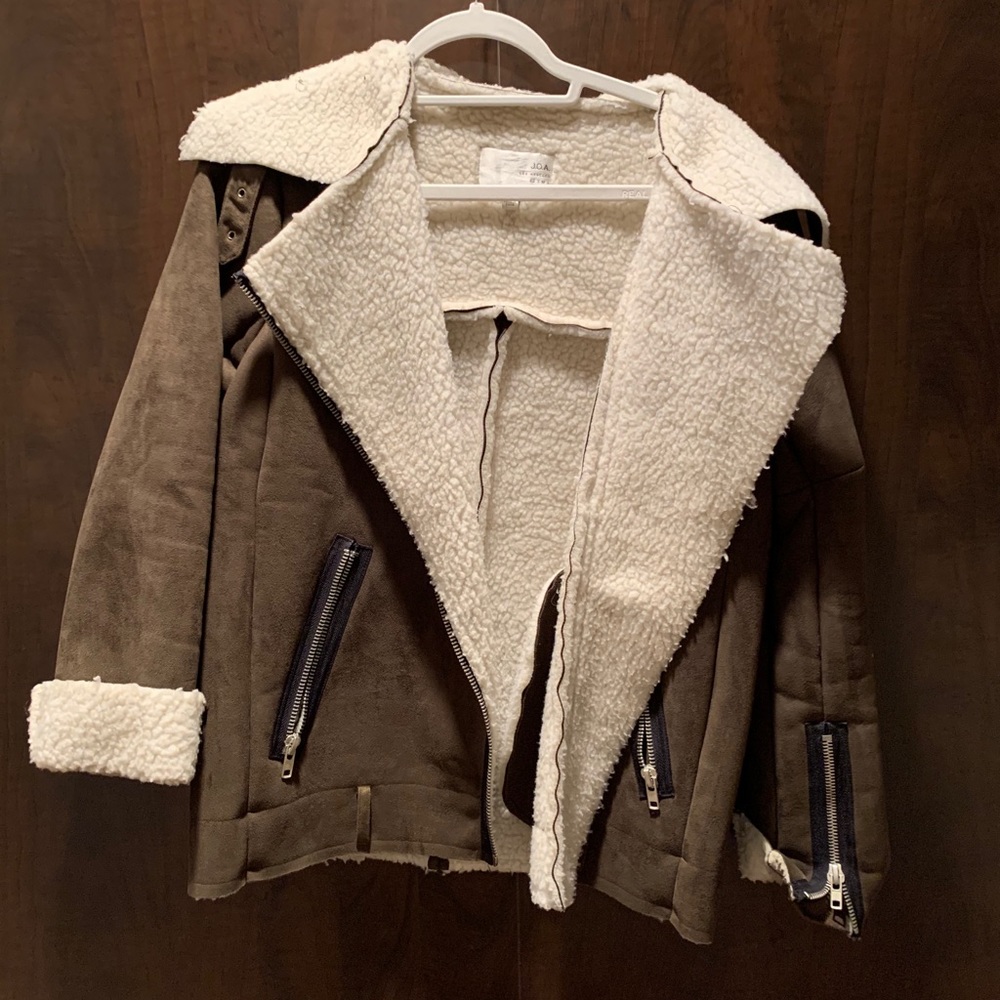 J.O.A Suede Jacket